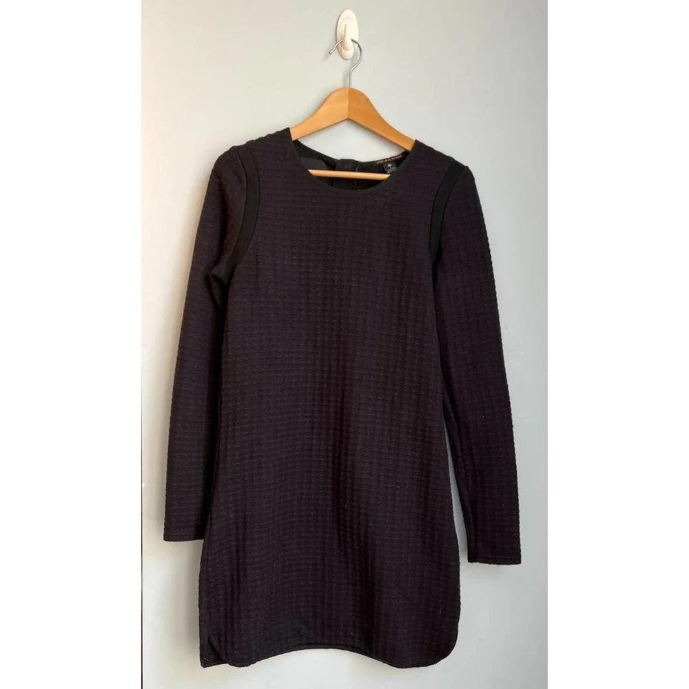 SCOTCH AND SODA MAISON SCOTCH sz 1 (s) textured shift dress VGUC - Picture 1 of 6